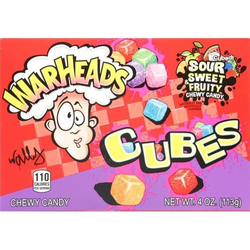 Warheads Cubes sour, sweet & fruity 113g