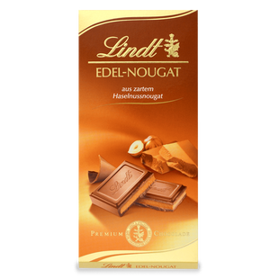 Lindt Edel-Nougat Tafel 100g