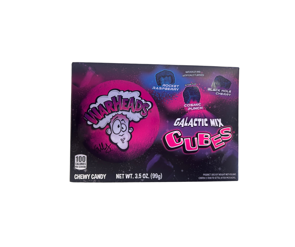 Warheads Galactic Mix Cubes 99g